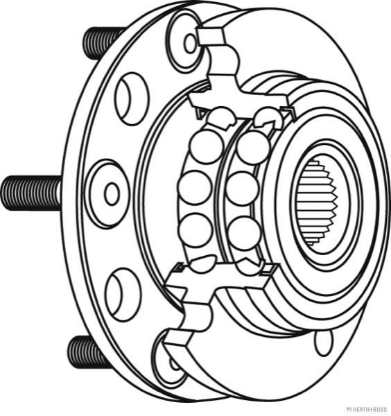 J4711067 Jakoparts Ступица задняя